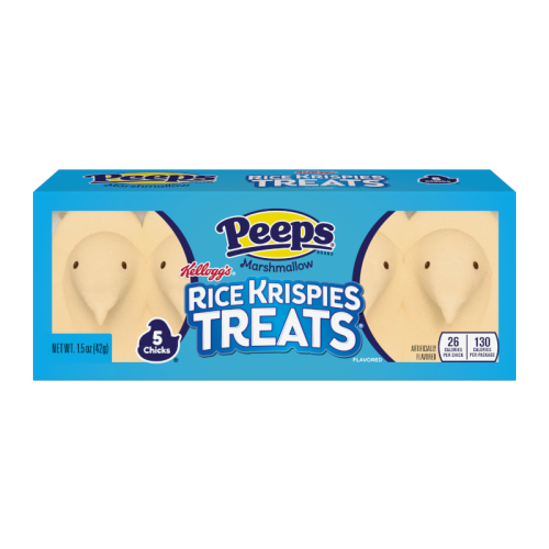 Peeps Rice Krispies Treats Chicks - 5PK 1.5oz (42g)