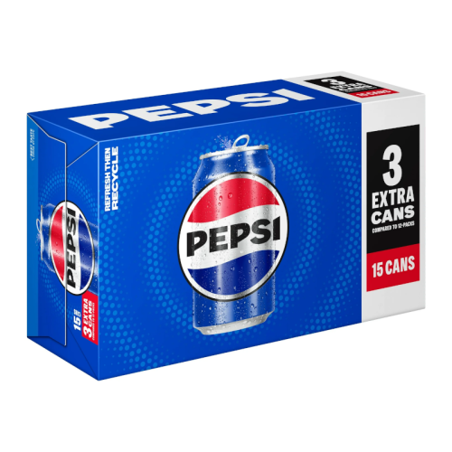 Pepsi Cola (US) - 12fl.oz (355ml) 15-Pack
