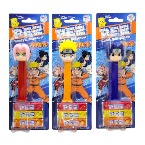 PEZ Naruto Blister Pack - 0.87oz (24.7g)