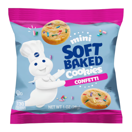 Pillsbury Soft Baked Funfetti Cookies - 1oz (28g)