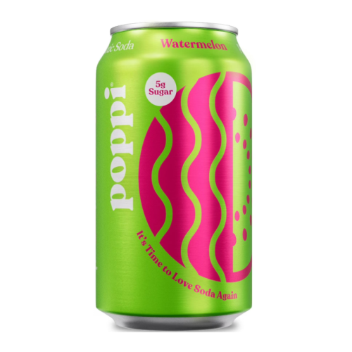 Poppi Prebiotic Soda - Watermelon 12oz (355ml)