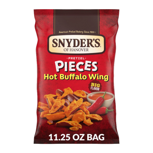 Snyder's Pretzel Pieces Hot Buffalo Wing - 11.25oz (318g)