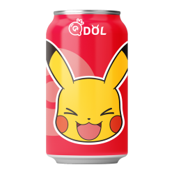 QDOL Pokemon Strawberry Flavor Sparkling Water (Pikachu) - 330ml