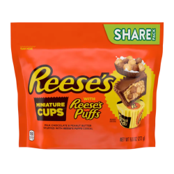 Reese's Big Cup with Puffs Miniatures - 9.6oz (272g)