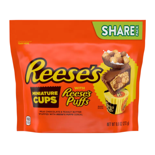 Reese's Big Cup with Puffs Miniatures - 9.6oz (272g)