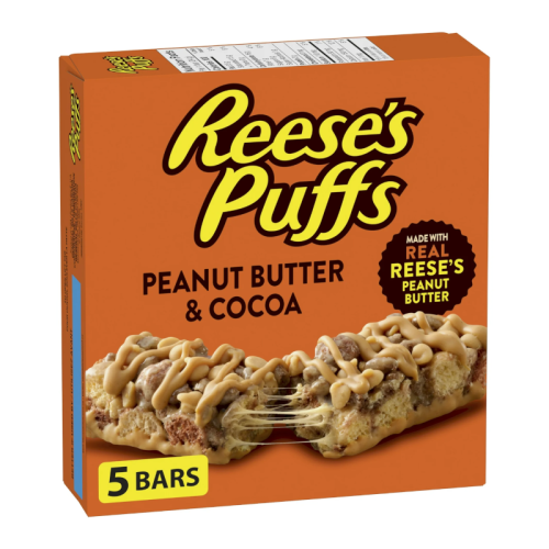 Reese's Puffs Treat Bars 5-Pack - 120g [Canadian]