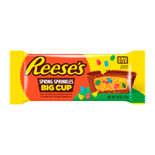 Reese's Spring Sprinkles Big Cup King Size - 73g