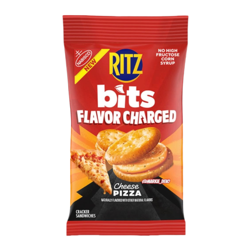 Ritz Bits Flavor Charged Cheese Pizza - 3oz (85g)