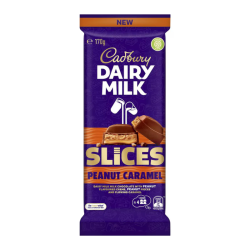 Cadbury Dairy Milk Slices Peanut Caramel - 170g [Australian]
