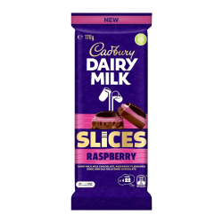 Cadbury Dairy Milk Slices Raspberry - 178g [Australian]