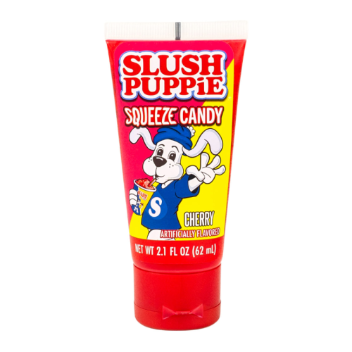 Slush Puppie Squeeze Candy - Cherry - 3.1oz (62ml)