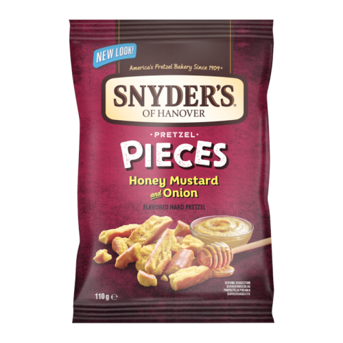 Snyder's Pretzel Pieces Honey Mustard & Onion - 110g