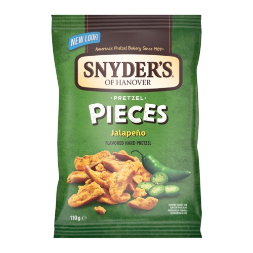 Snyder's Pretzel Pieces Jalapeno - 110g