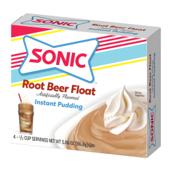 Sonic Instant Pudding Root Beer Float - 3.06oz (86.8g)