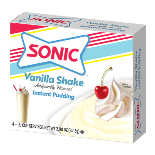 Sonic Instant Pudding Vanilla Shake - 2.9oz (82.3g)