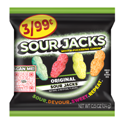 Sour Jacks Sour Wedges Original - 0.5oz (14g)