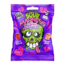 Sour Madness Bad Match Hard Candies - 60g