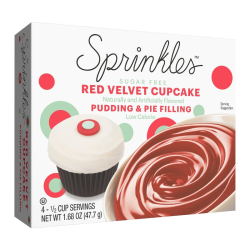 Sprinkles Sugar Free Red Velvet Cupcake Pudding Mix - 1.68oz (47.7g)