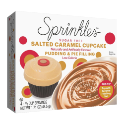 Sprinkles Sugar Free Salted Caramel Cupcake Pudding Mix - 1.71oz (48.6g)