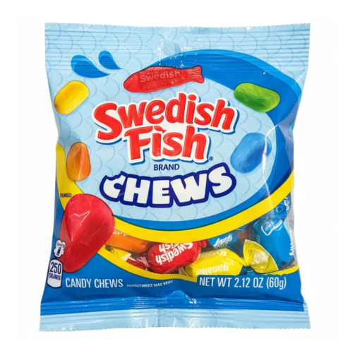 Swedish Fish Chews - 2.12oz (60g)