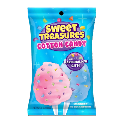 Sweet Treasures Cotton Candy - 3oz (85g)