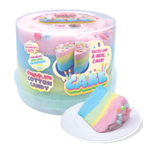Thrive PartyPuffs Cotton Candy Cake - 4.2oz (119g)