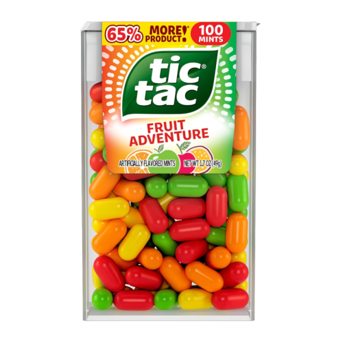 Tic Tac Fruit Adventure - 1.7oz (48g)
