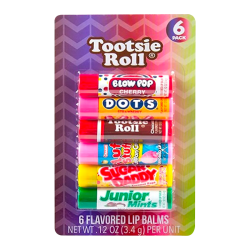 Taste Beauty - Assorted Tootsie Lip Balm 6-Pack
