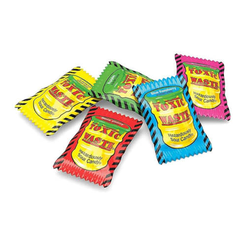 Toxic Waste Assorted Sour Candies - 3g x 10