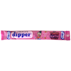 Vidal Dipper Tongue Painter Strawberry Chew Bar - SINGLE (10.5g)