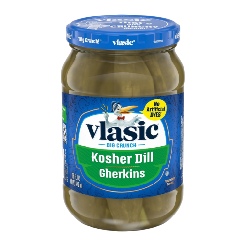 Vlasic Kosher Dill Gherkins - 16oz (473ml)