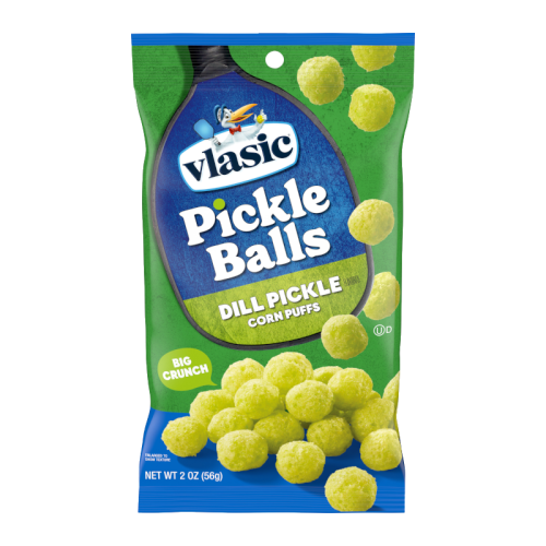 Vlasic Pickle Balls Dill Pickle Corn Puffs - 2oz (56g)