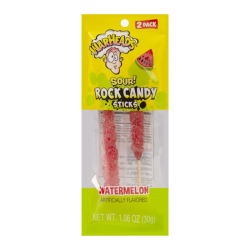 Warheads 2Pk Sour Rock Candy Sticks - 1.06oz (30g)