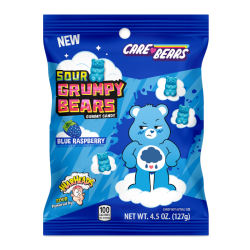 Warheads Care Bears - Sour Grumpy Bears - 4.5oz (127g)