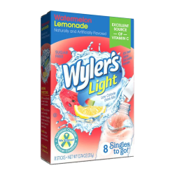 Wyler's Light Singles To Go Watermelon Lemonade 8-Pack - 0.74oz (21.1g)