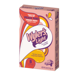 Wyler's Light Singles To Go Watertok Peach Ring - 0.42oz (12g)