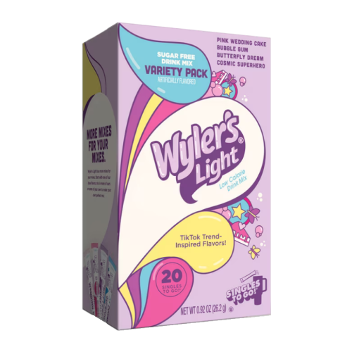 Wyler's Light Singles To Go Watertok V2 Fun Flavors 20pc - 0.92oz (26.2g)